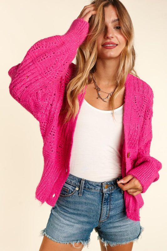Haptics Full Size Button Down Crop Long Sleeve Cardigan Shirt Apparel Clothing Tops Haptics Ship from USA Shirts USA Women Trendsi https://www.cyberehub.com