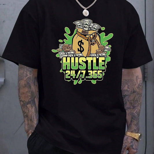Men's Printed T-shirt, Summer Casual Short Sleeved T-shirt Apparel/Shirt/Graphic Shirt SNULLO https://www.cyberehub.com
