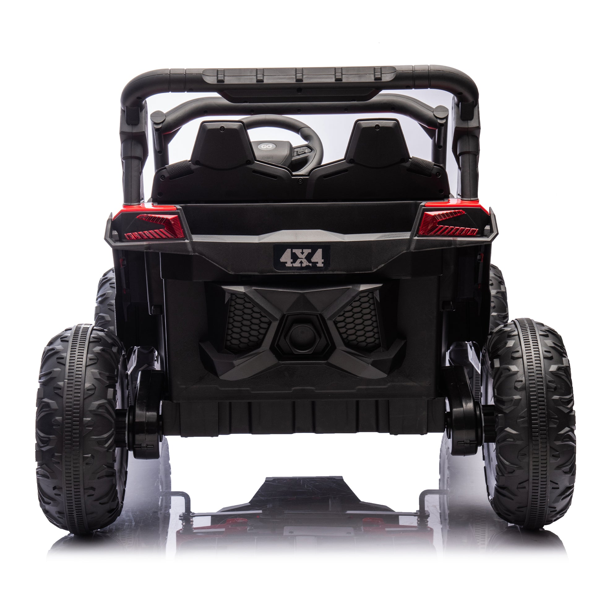 24V Two-Seater Kids Ride On UTV W/Parents Remote Control,Four-Wheel Suspension,Slow Start,Large wheel design,Anti-collision bar,Storage space,Music,USB,Bluetooth,Volume control,LED lights for Kids 3+. Giga Kids Toys Giga https://www.cyberehub.com