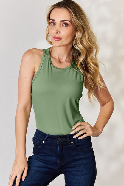 Basic Bae Full Size Round Neck Racerback Tank Apparel/Tops Basic Bae Ship from USA TikTok Tops Trendsi USPS Walmart Walmart Apparel Trendsi https://www.cyberehub.com