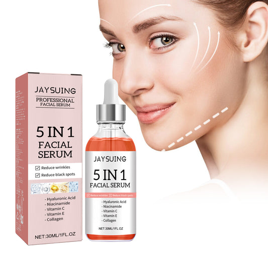 Jaysuing 5 in 1 Face Serum, Moisturizes Skin Firming Lightening Acne Spots Beautiful Skin Serum Health Eprolo https://www.cyberehub.com