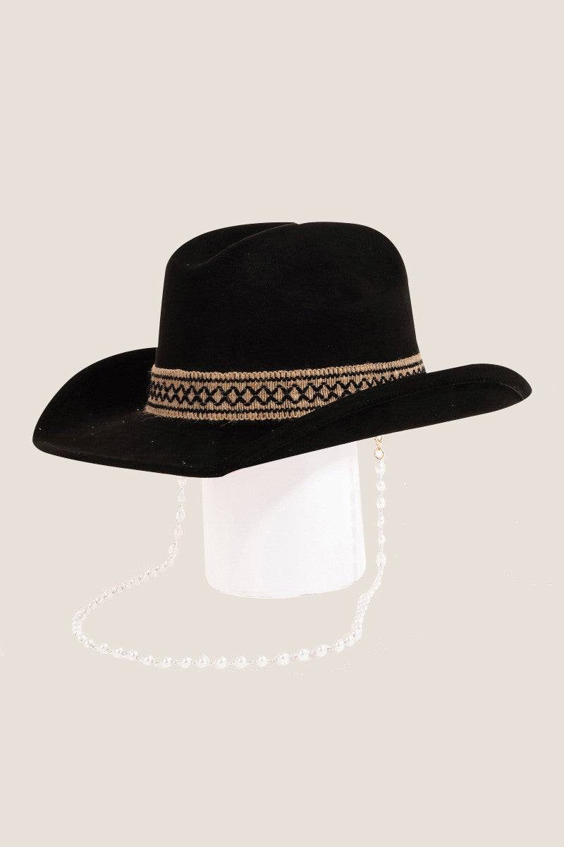 Fame Ornate Band Cowboy Hat Bk One Size Fame Accessories Ship from USA TikTok USA Trendsi https://www.cyberehub.com