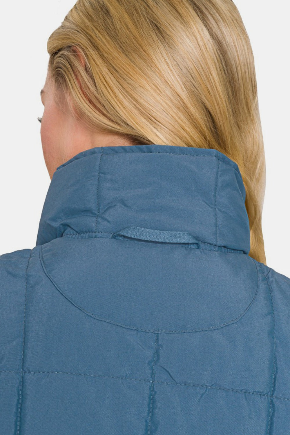Zenana Zip Up Cropped Puffer Vest with Pockets Tops/Jackets/Sweaters Clothing Tops Ship from USA TikTok Trendsi USPS Walmart Zenana Trendsi https://www.cyberehub.com