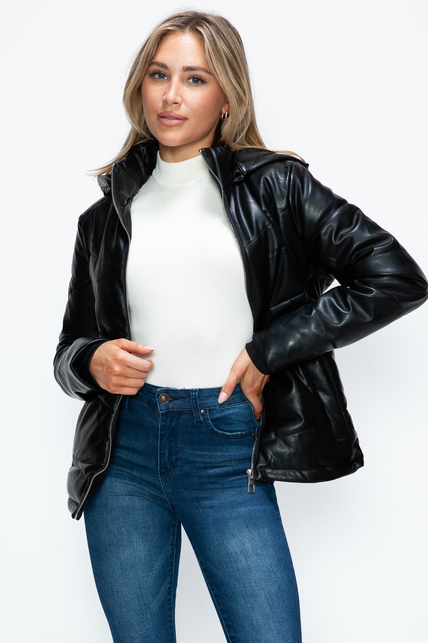 How Dare U Pocketed Zip Up Puffer Jacket with Removable Hood Tops/Jackets/Sweaters Clothing Tops How Dare U Ship from USA TikTok Trendsi USPS Walmart Trendsi https://www.cyberehub.com