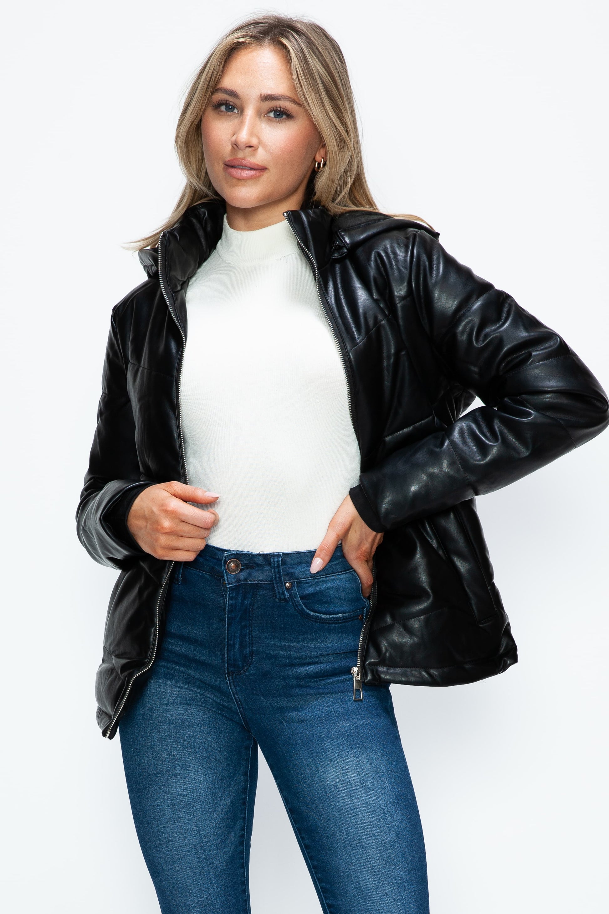 How Dare U Pocketed Zip Up Puffer Jacket with Removable Hood Tops/Jackets/Sweaters Clothing Tops How Dare U Ship from USA TikTok Trendsi USPS Walmart Trendsi https://www.cyberehub.com