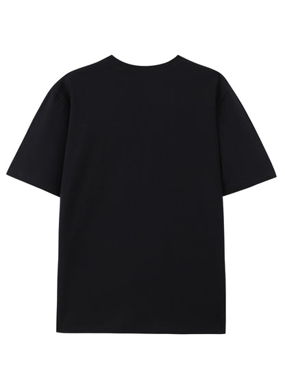 Rose Print Comfortable Soft T-shirt, Men's T-shirt, Summer Casual Short Sleeved T-shirt Apparel/Shirt/Graphic Shirt SNULLO https://www.cyberehub.com