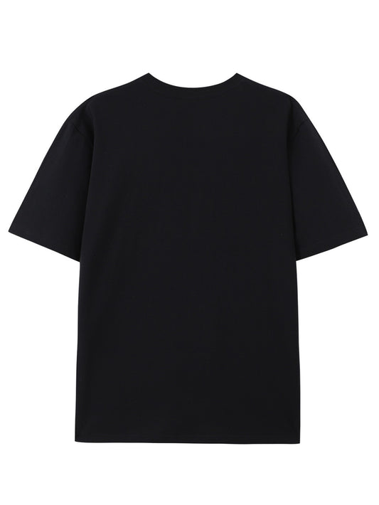 Rose Print Comfortable Soft T-shirt, Men's T-shirt, Summer Casual Short Sleeved T-shirt Apparel/Shirt/Graphic Shirt SNULLO https://www.cyberehub.com