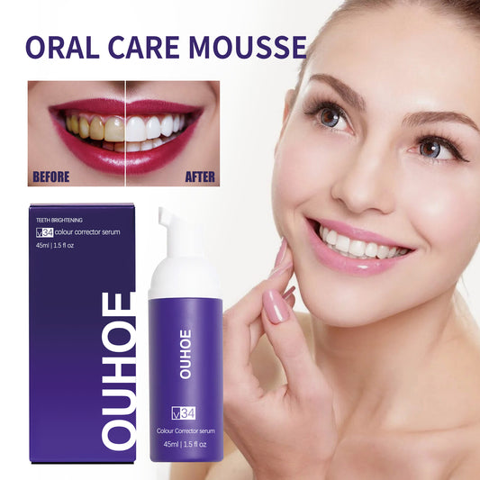 Tooth Cleaning Mousse, Anti-Decay Clean Teeth Tartar Breath Fresh Whitening Teeth Toothpaste default title Health Eprolo https://www.cyberehub.com