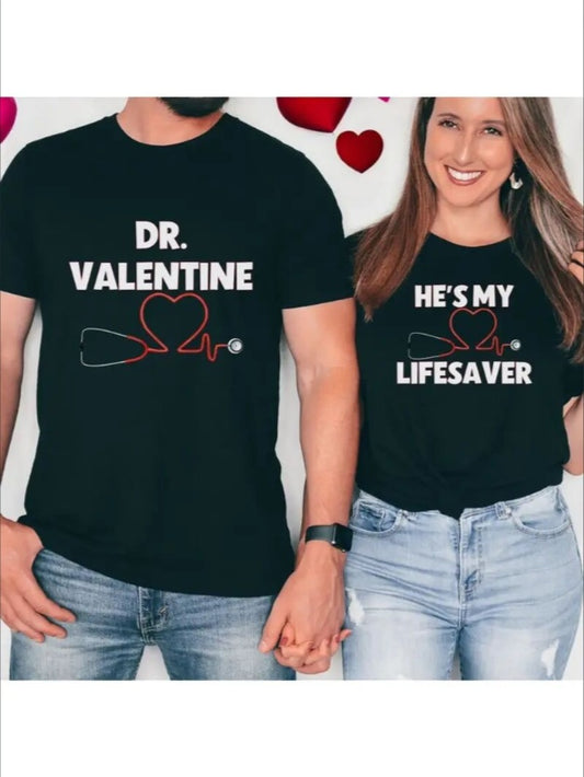 Love Valentine'S Day T-Shirt, Couple T-Shirt, Couple Christmas, Fashion Casual T-Shirt, Short-Sleeved T-Shirt Apparel/Shirt/Graphic Shirt SNULLO https://www.cyberehub.com