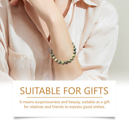Green Sandalwood Bracelet Trend Fashion Elegant Portable Durable Good-Looking Niche Design Bracelet HOEXE eprolo https://www.cyberehub.com