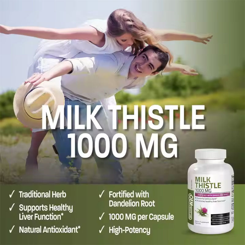 120 capsules of milk thistle grass dandelion root liver supplement Supplements Eprolo https://www.cyberehub.com
