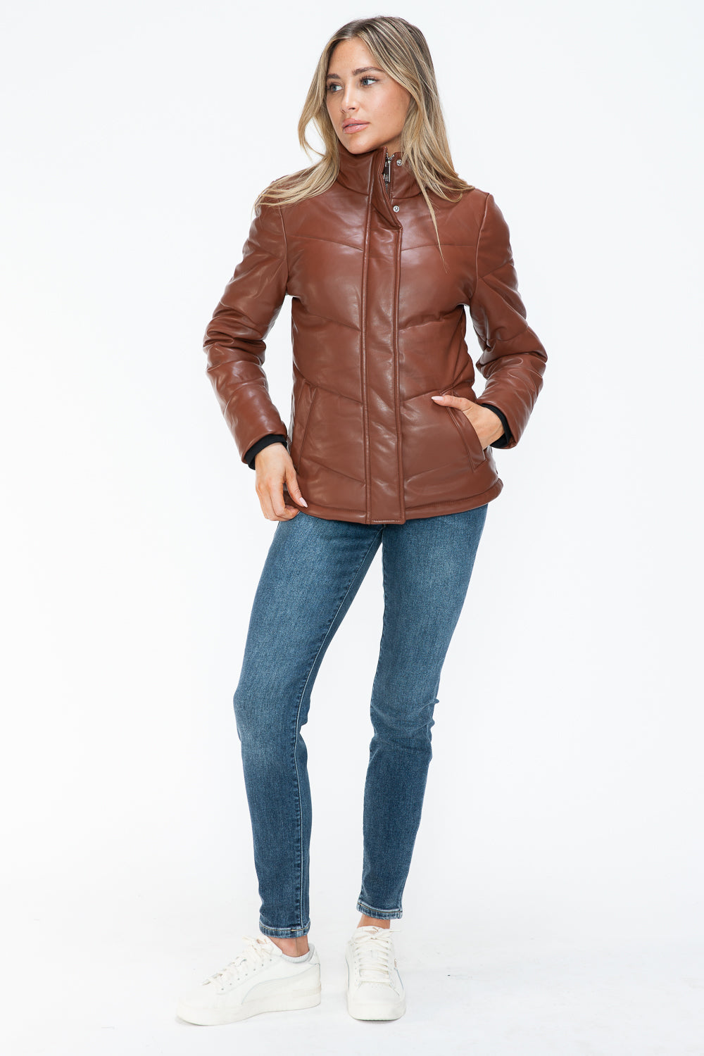 Snobbish Pocketed Zip Up Turtleneck Puffer Jacket Tops/Jackets/Sweaters Clothing Tops Ship from USA Snobbish TikTok Trendsi USPS Walmart Trendsi https://www.cyberehub.com