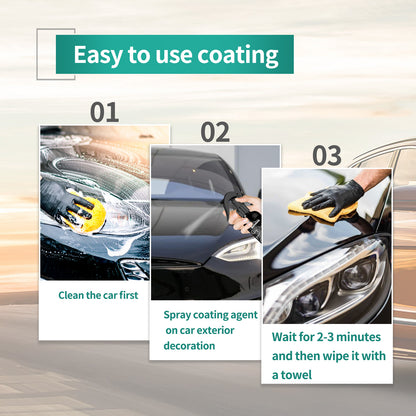 Automotive Ceramic Plating Crystal Film, Car Coating Paint Decontamination Anti-Scratch Polishing Car Paint Drive Water Clean Automotive Automotive Eprolo https://www.cyberehub.com