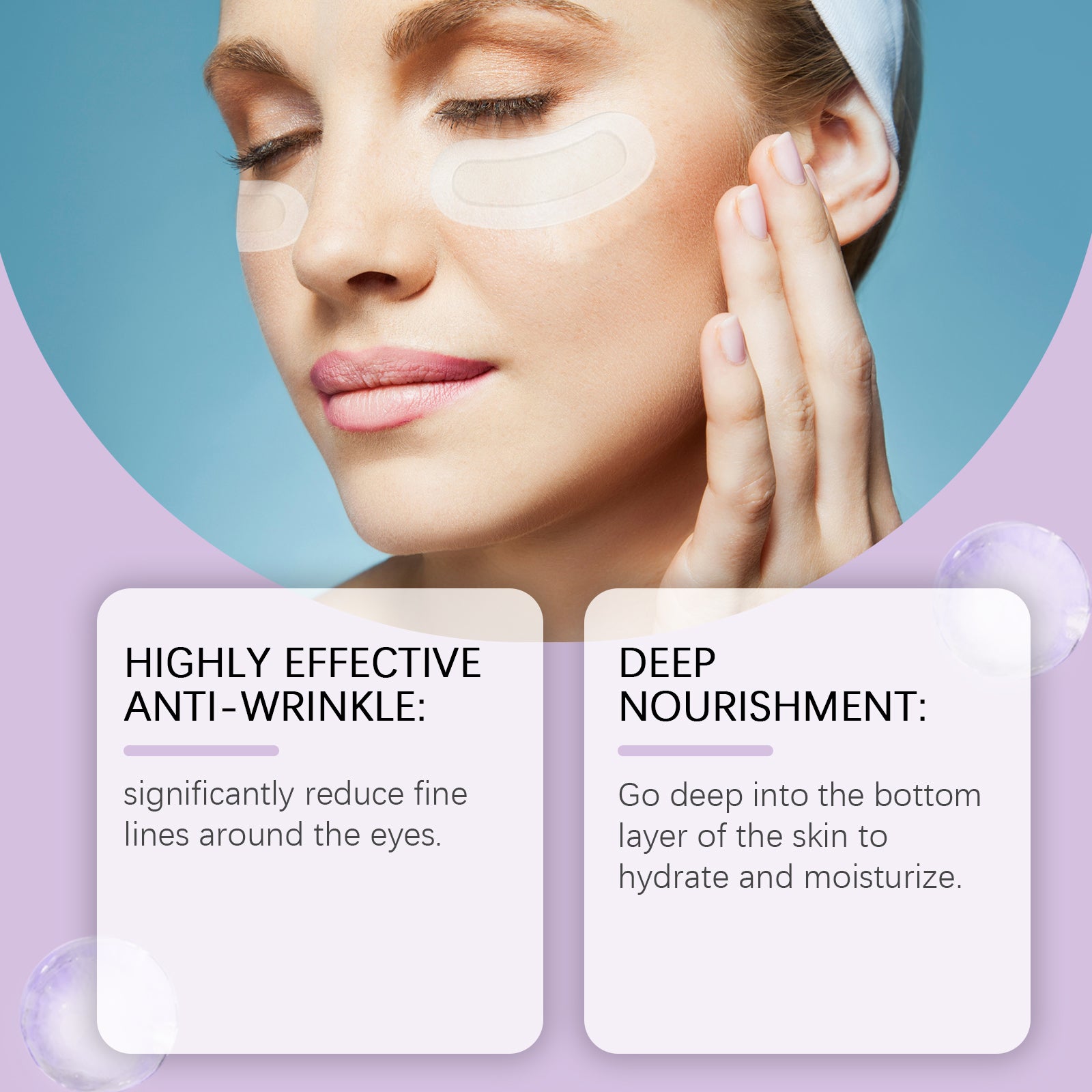 Eye Mask, Patch Anti-Wrinkle Lift & Lift Collagen Hydrating Eye Mask For Smoothing Fine Lines, Dark Circles And Eye Bags Health & Beauty Health Eprolo https://www.cyberehub.com