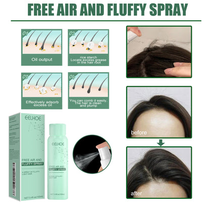 No-Wash Dry Hair Spray, Air Fluffiness Remove Oil Dry And Cool Shampoo-free Dry Hair Agent Health Eprolo https://www.cyberehub.com