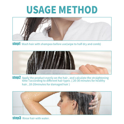Collagen Hair Straightening Cream, Repair Damaged Hair To Smooth Frizz And Split Free Smoothing Cream Health Eprolo https://www.cyberehub.com