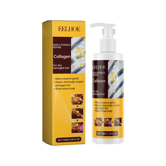 Maca Essence Repair Collagen, Repair Damaged Hair Reduces Split Ends Deep Clean Smooth And Shiny default title Health & Beauty Health Eprolo https://www.cyberehub.com