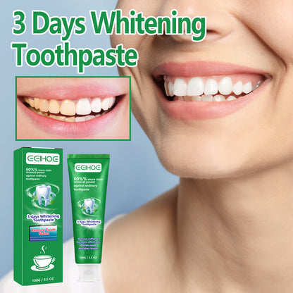 3 Days Whitening Toothpaste, Clean Mouth Odor To Yellow Tartar Haun White Teeth Gum Toothpaste Health Eprolo https://www.cyberehub.com