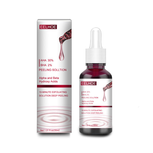 AHA30% + BHA 2% Fruit Acid Salicylic Acid Essence, Exfoliating Cleaning Blackheads Acne And Shrinking Pores Essence Health Eprolo https://www.cyberehub.com