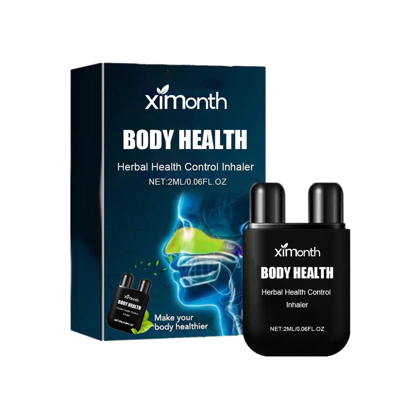 Nasal Stick Relieves Stuffy, Itchy, Irritated Nasal Passages And Cleans The Nose With Body And Mind Care default title Health Eprolo https://www.cyberehub.com