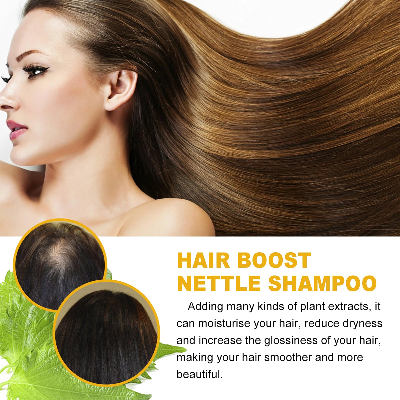 WIYUN Hair Boost Nettle Shampoo, Deep Cleansing Scalp Moisturizing Repair Solid Hair Dense Anti-Fall Smoothing Hair Care Shampoo Health Eprolo https://www.cyberehub.com