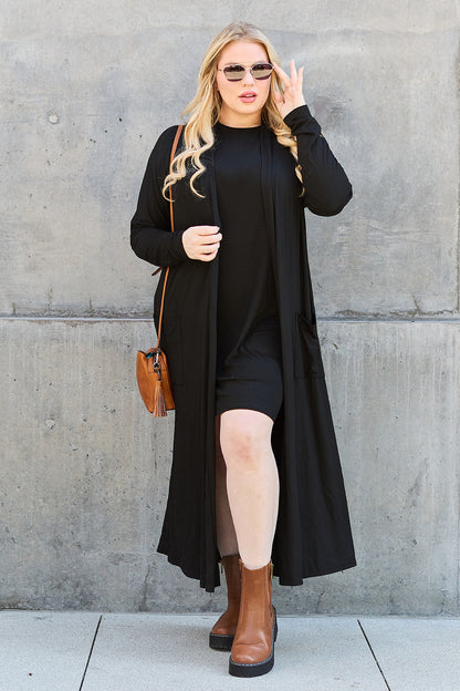 Basic Bae Full Size Open Front Long Sleeve Cover Up Apparel/Tops Basic Bae Memorial Day Sale Ship from USA TikTok Tops Trendsi USPS Walmart Walmart Apparel Trendsi https://www.cyberehub.com