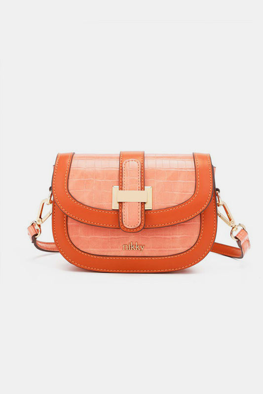 Nicole Lee USA Croc Embossed Crossbody Bag Orange One Size Nicole Lee USA Ship from USA TikTok USA Trendsi https://www.cyberehub.com