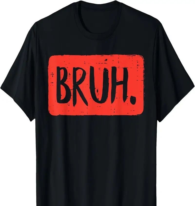 Men's Printed Short-sleeved T-shirt Black Apparel/Shirt/Graphic Shirt SNULLO https://www.cyberehub.com