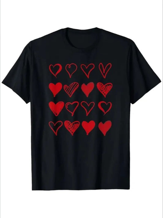 Love Valentine'S Day T-Shirt, Couple T-Shirt, Couple Christmas, Fashion Casual T-Shirt, Short-Sleeved T-Shirt Apparel/Shirt/Graphic Shirt SNULLO https://www.cyberehub.com