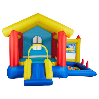 8 in 1 Inflatable Bounce House with Blower Basketball Hoop Ocean Balls Ring-toss Game Target and Sticky Ball Game for Kids Car Giga GNJ Out of stock Toys Walmart Giga https://www.cyberehub.com