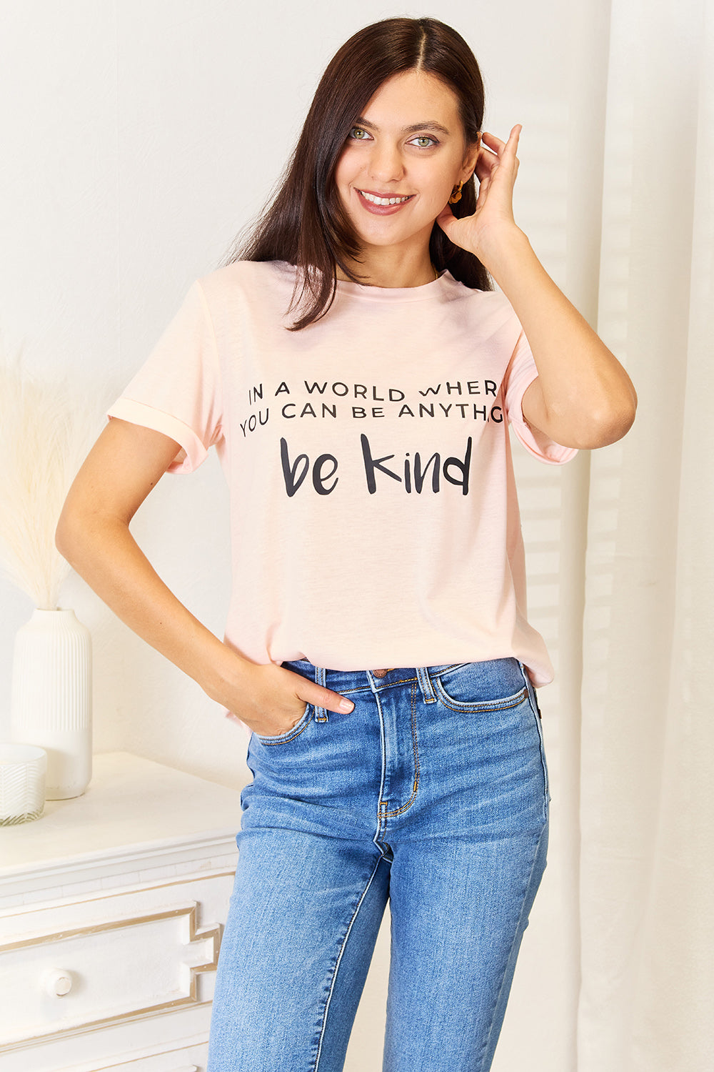 Simply Love Slogan Graphic Cuffed T-Shirt Apparel/Tops Ship from USA Simply Love TikTok Tops Trendsi USPS Walmart Walmart Apparel Trendsi https://www.cyberehub.com