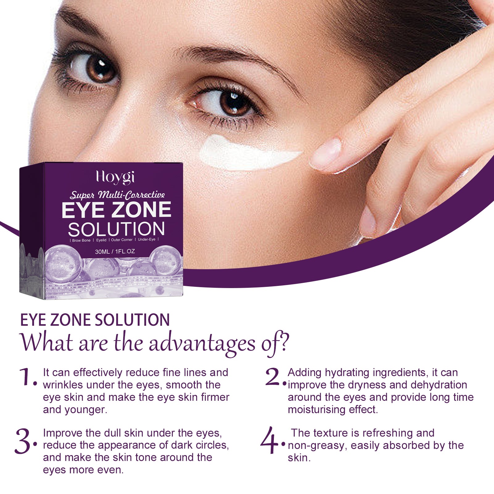 Eye Zone Solution, Niacinamide Moisturizing And Firming Eye Anti-Aging Eye Cream Health & Beauty Health Eprolo https://www.cyberehub.com