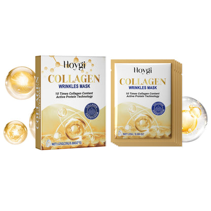 Collagen Wrinkles Mask, Moisturizing, Moisturizing And Firming Facial Skin, Cleaning, Anti-Wrinkle, Anti-Aging Eyes default title Health & Beauty Health Eprolo https://www.cyberehub.com