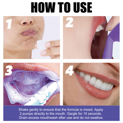 Teeth Whitening Mousse Toothpaste, Mouth Cleaning Remove Dirt Yellow Teeth Care Fresh Breath Whitening Teeth Toothpaste Health Eprolo https://www.cyberehub.com