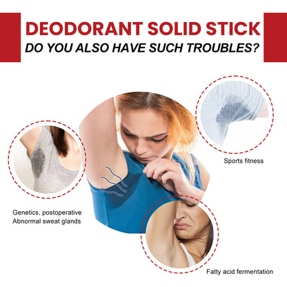 Deodorant Solid Stick, Clean Underarm Odor Body Odor Perspiration Summer Refreshing Light Fragrance Lasting Care Health & Beauty Health Eprolo https://www.cyberehub.com