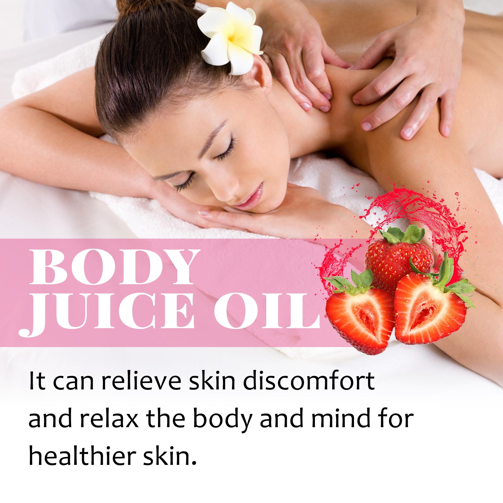 Strawberry Essential Oil, Improves Dry Skin And Relieves Dry Itching Melanin Body Oil Skin Care Essential Oil Health & Beauty Health Eprolo https://www.cyberehub.com