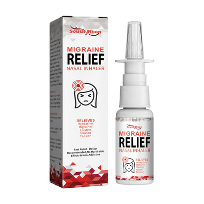 Migraine Relief Nasal Inhaler, Relieve Nasal Discomfort Nasal Cleaning Body Care Spray Health Eprolo https://www.cyberehub.com