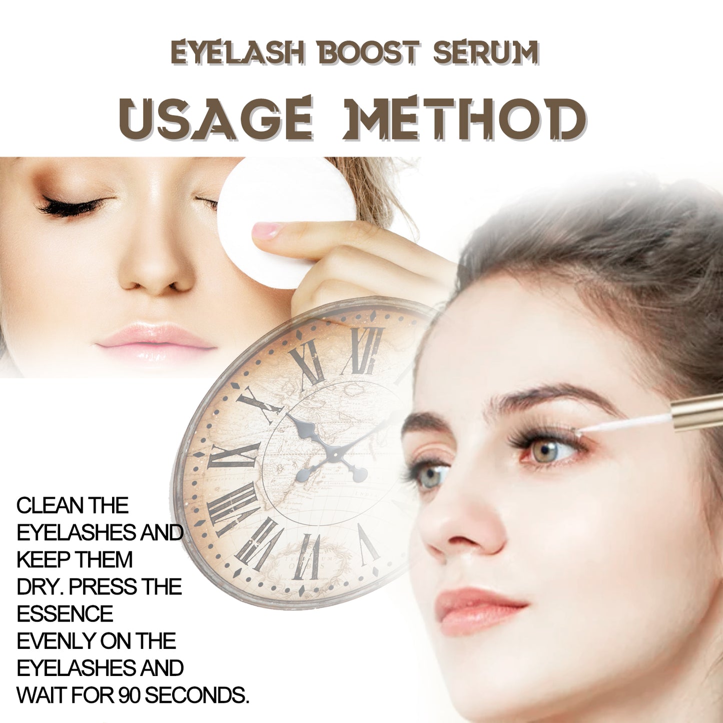 Eyelash Boost Serum, Black Thick Eyelashes Curling Beautiful Slender Long Natural Makeup Not Easy To Stain Mascara Health Eprolo https://www.cyberehub.com