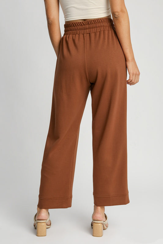 Umgee Full Size Drawstring Wide Leg Pants with Pockets Apparel Apparel Ship from USA TikTok Trendsi Umgee USA Trendsi https://www.cyberehub.com