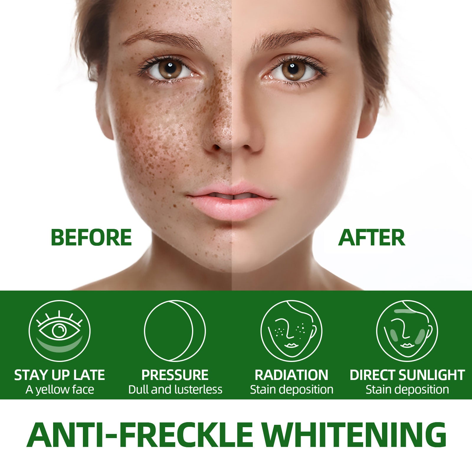 Green Tea Brightening Spot Water, Lightens Dark Pigment Brightening White Skin Brightening Complexion Toner Health Eprolo https://www.cyberehub.com