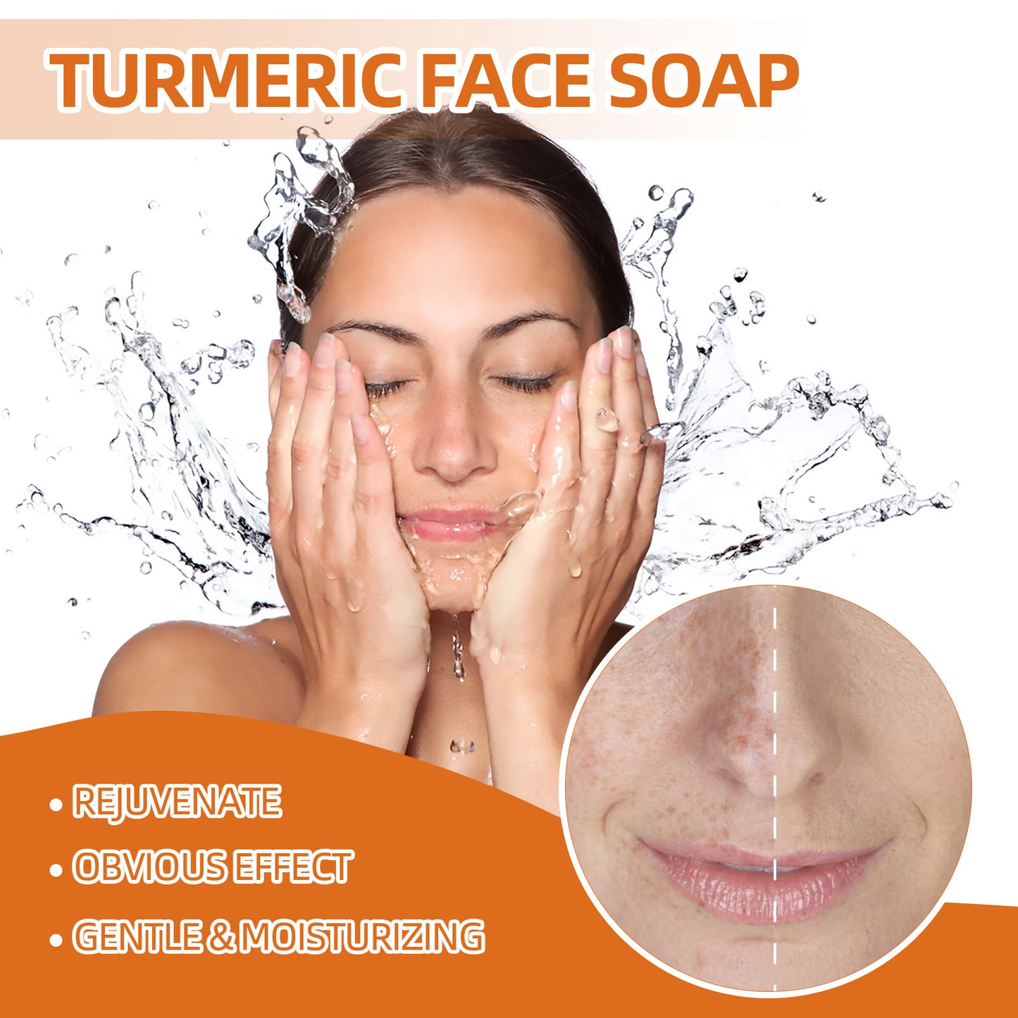 Turmeric Face Soap, Face Repair Gentle Cleansing, Fade Spots And Smooth Fine Lines Cleaner Soap Health Eprolo https://www.cyberehub.com