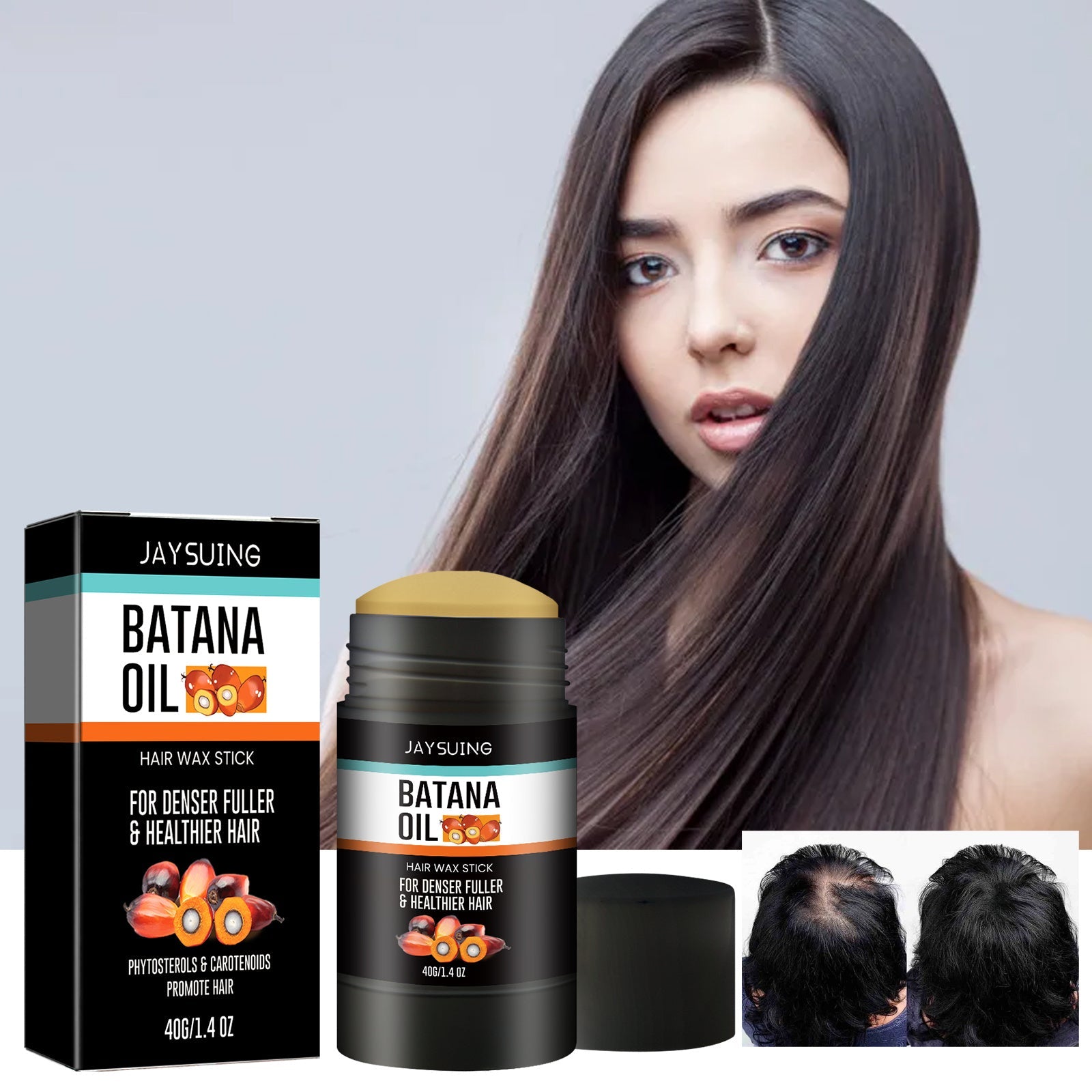 Fluffy Natural Glossy Hair Wax Stick Health & Beauty Health & Beauty Under 10 UniversalMaax https://www.cyberehub.com