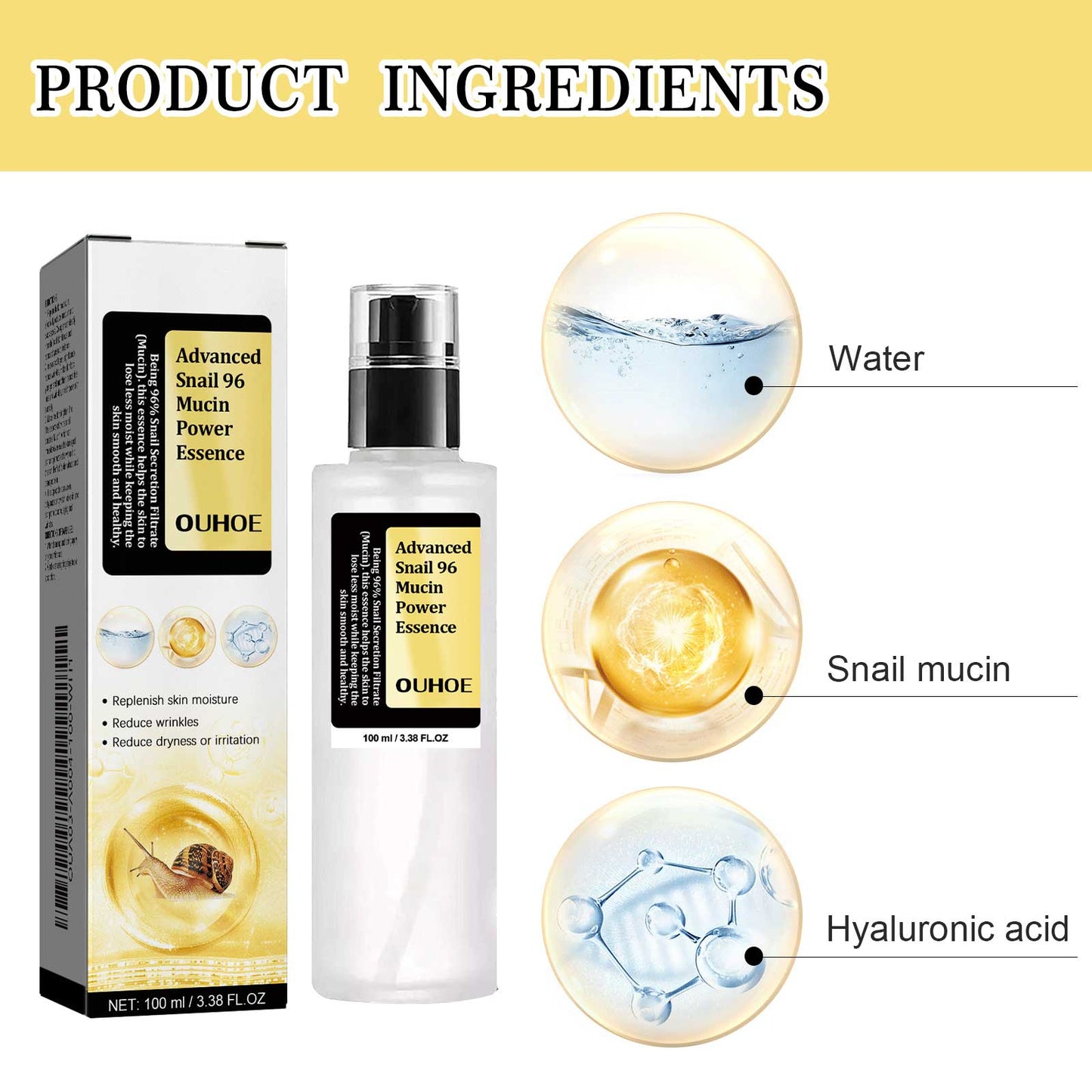 Snail 96 Collagen Power Essence, Repair Skin Barrier Moisturizing And Fading Dark Spots Snail Essence Health Eprolo https://www.cyberehub.com