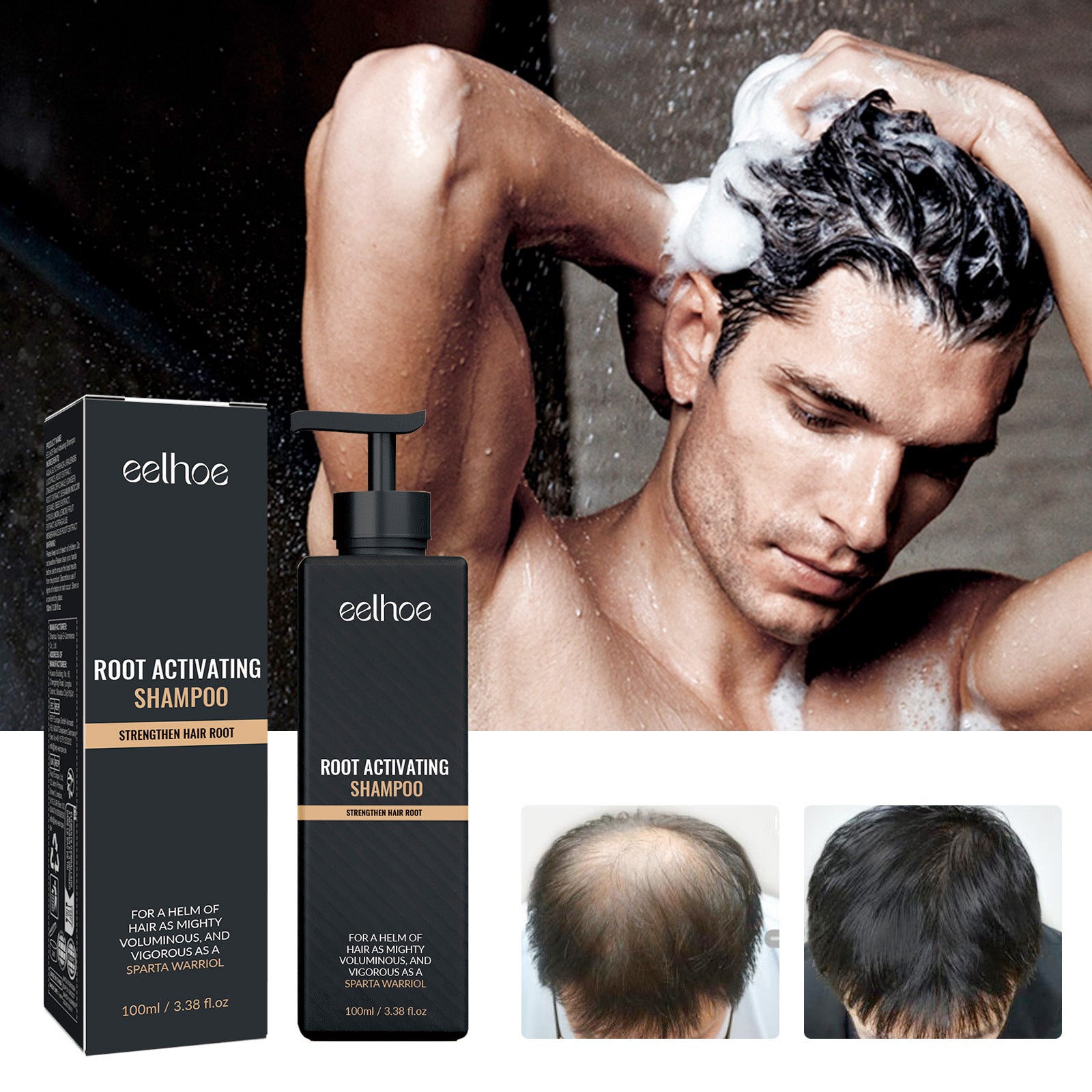Hair Conditioner, Anti-Loss Hair Dense And Fluffy Hair Supple Strong Repair Shampoo Health Eprolo https://www.cyberehub.com