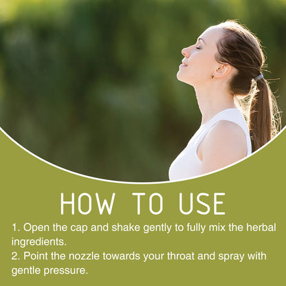 Natural Herbal Treatment Spray For Cough And Throat Obstructed Breathing Body Treatment Spray Health & Beauty Health Eprolo https://www.cyberehub.com