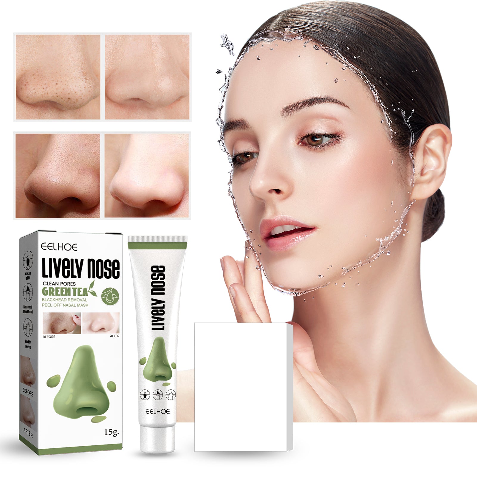 Blackhead Remover Nose Mask, Deeply Cleans And Closes Pore Blackheads And Acne Barbs And Nose Remover Mask Health Eprolo https://www.cyberehub.com
