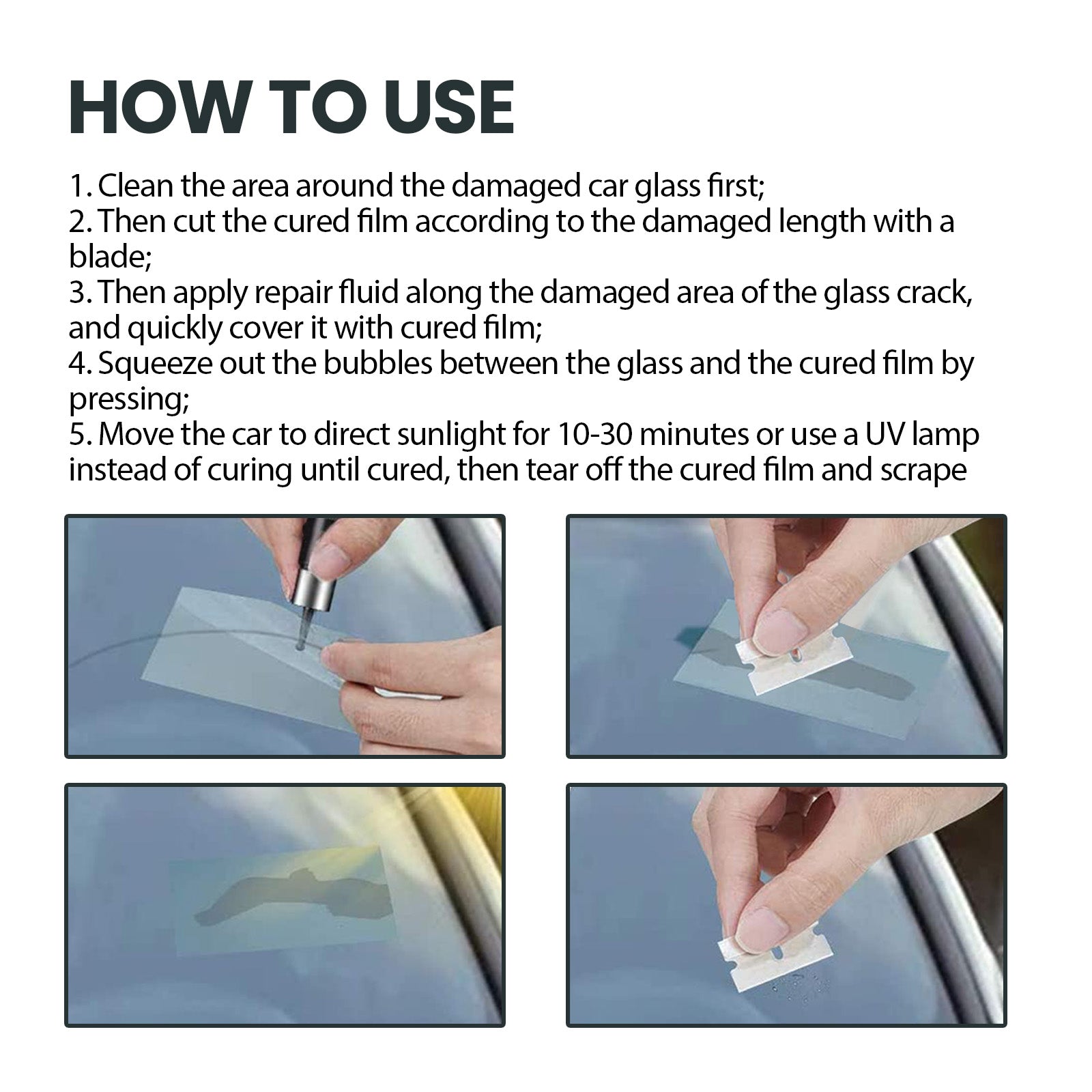 Auto Glass Nano Repair Fluid, Auto Windshield Cracks Quick Repair Adhesive Repair Automotive Automotive Eprolo https://www.cyberehub.com