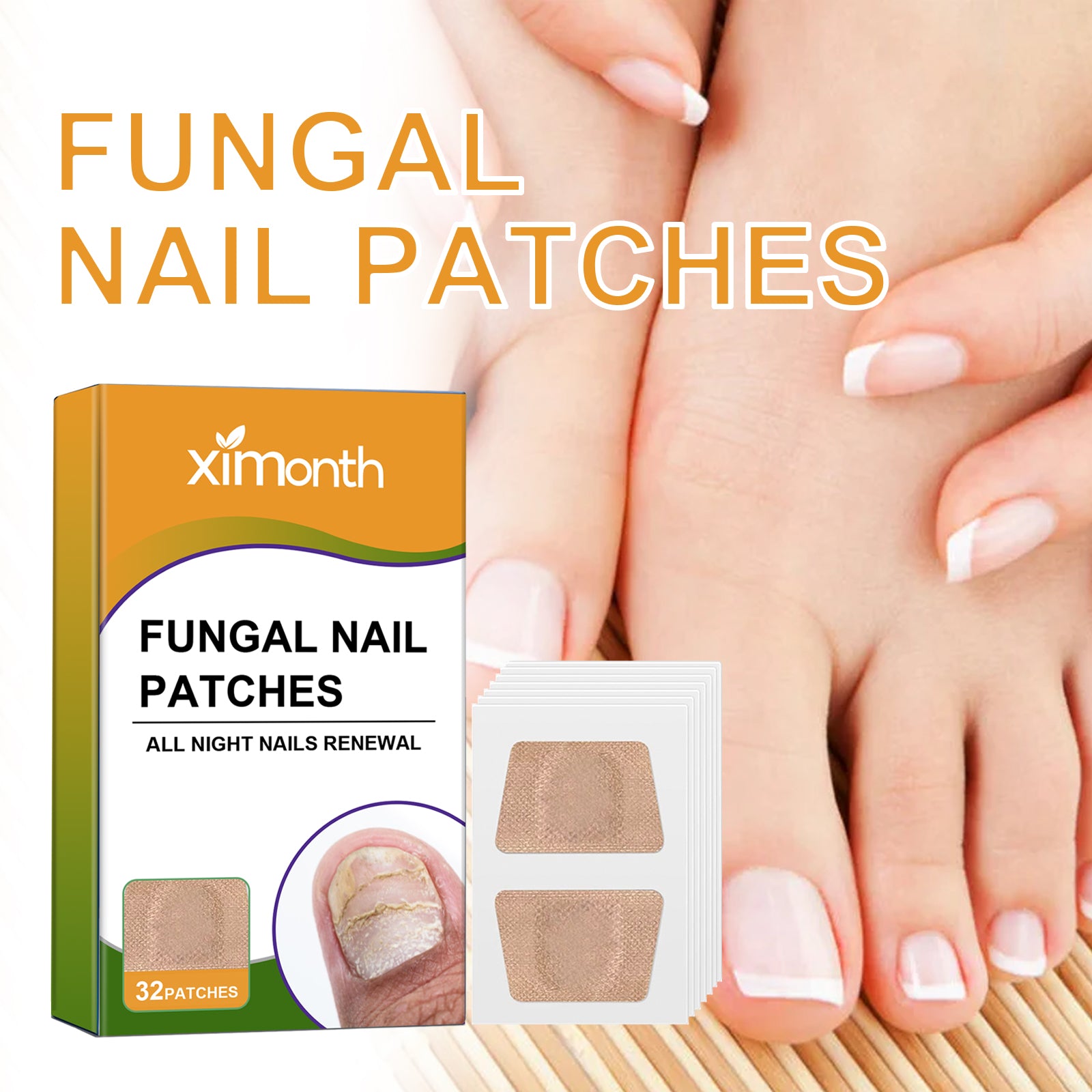 Fungal Nail Patches, Repair Nail Thickening Grey Nail Soft Nail Shine Nail Care Patch Health & Beauty Health Eprolo https://www.cyberehub.com