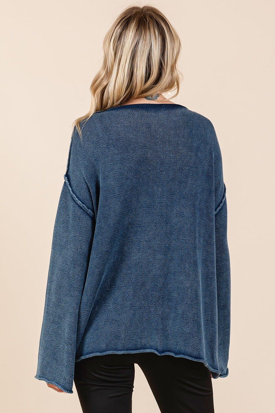 Mittoshop Mineral Wash Patch Pocket Cut Edge Sweater Tops/Jackets/Sweaters Clothing Tops Mittoshop Ship from USA TikTok Trendsi USPS Walmart Trendsi https://www.cyberehub.com