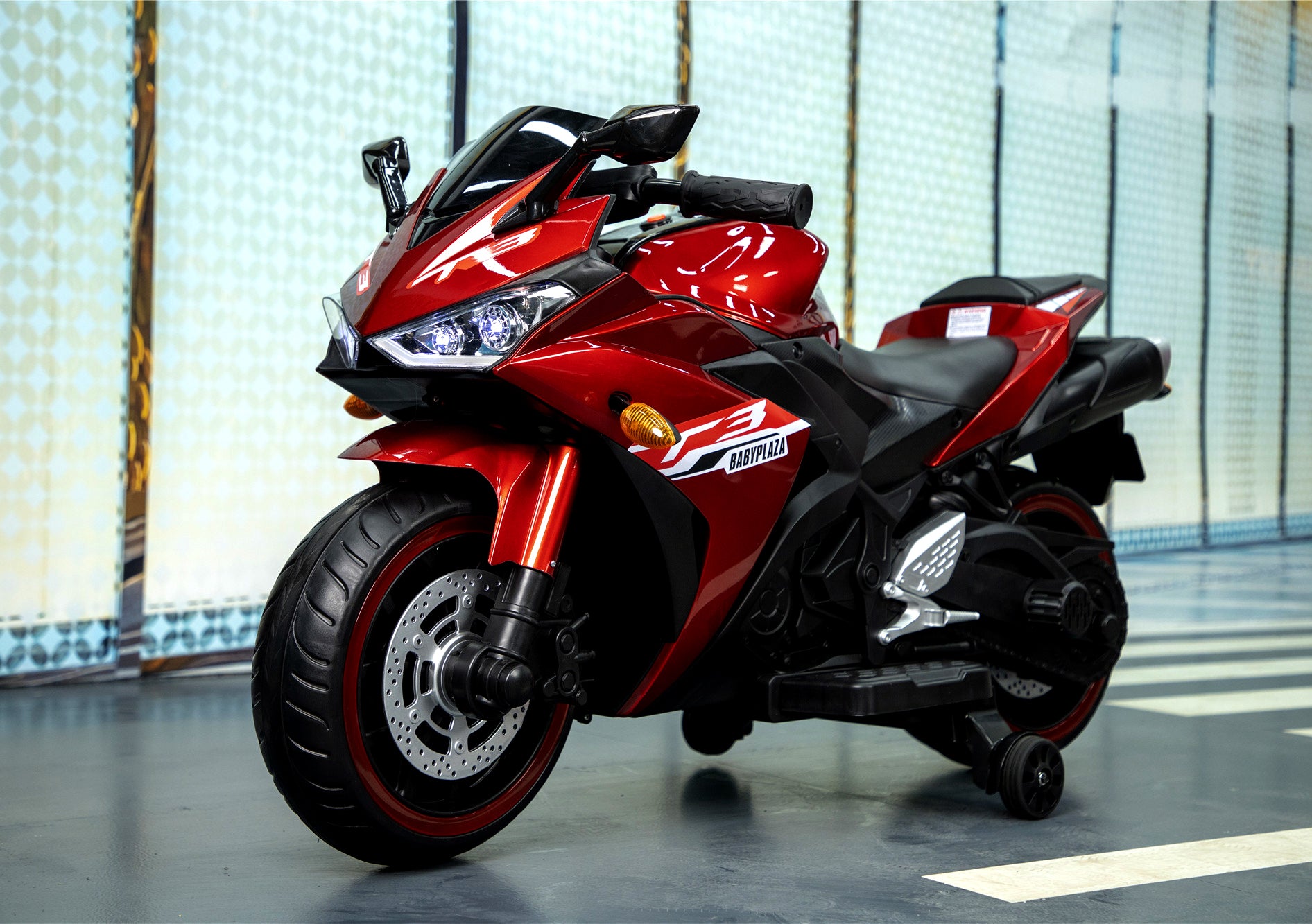 kids motorcycle 12V motorcycle for kids 3 4 5 6 years Boys Girls 12v7ah kids motorcycle ride on toy with Training Wheels/manual throttle/ drive by hand /Lighting wheels Giga Kids Toys Giga https://www.cyberehub.com